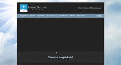 Desktop Screenshot of kayseriprotestankilisesi.com
